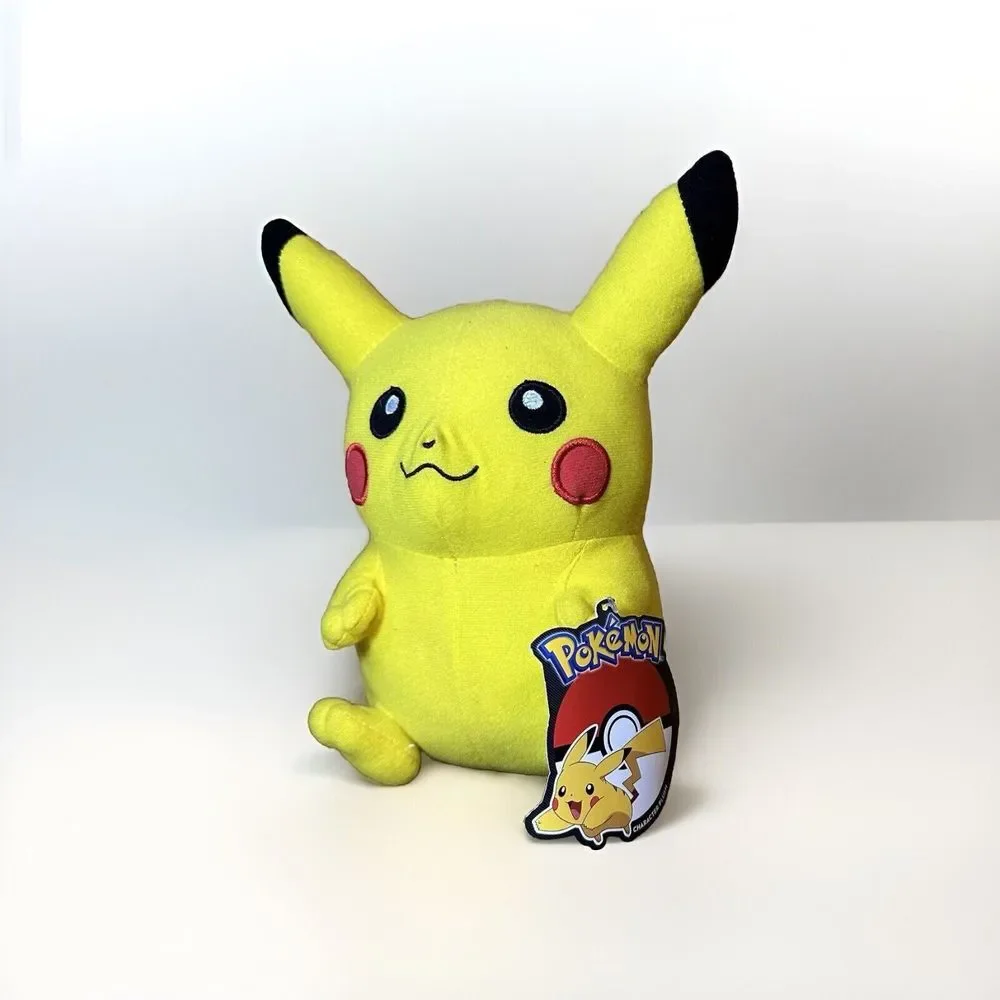 Pokeman Pikachu 14 in 2021 Plush‎ Stuffed Sitting Toy Factory Nintendo